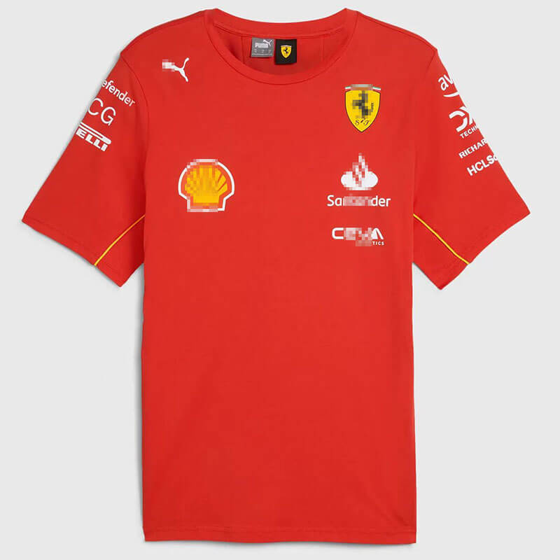 Camiseta Scuderia Ferrari F1 Racing Team Rojo 2024